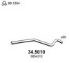 OPEL 13207697 Exhaust Pipe